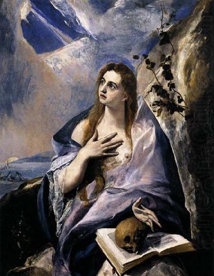 Mary Magdalen in Penitence, GRECO, El